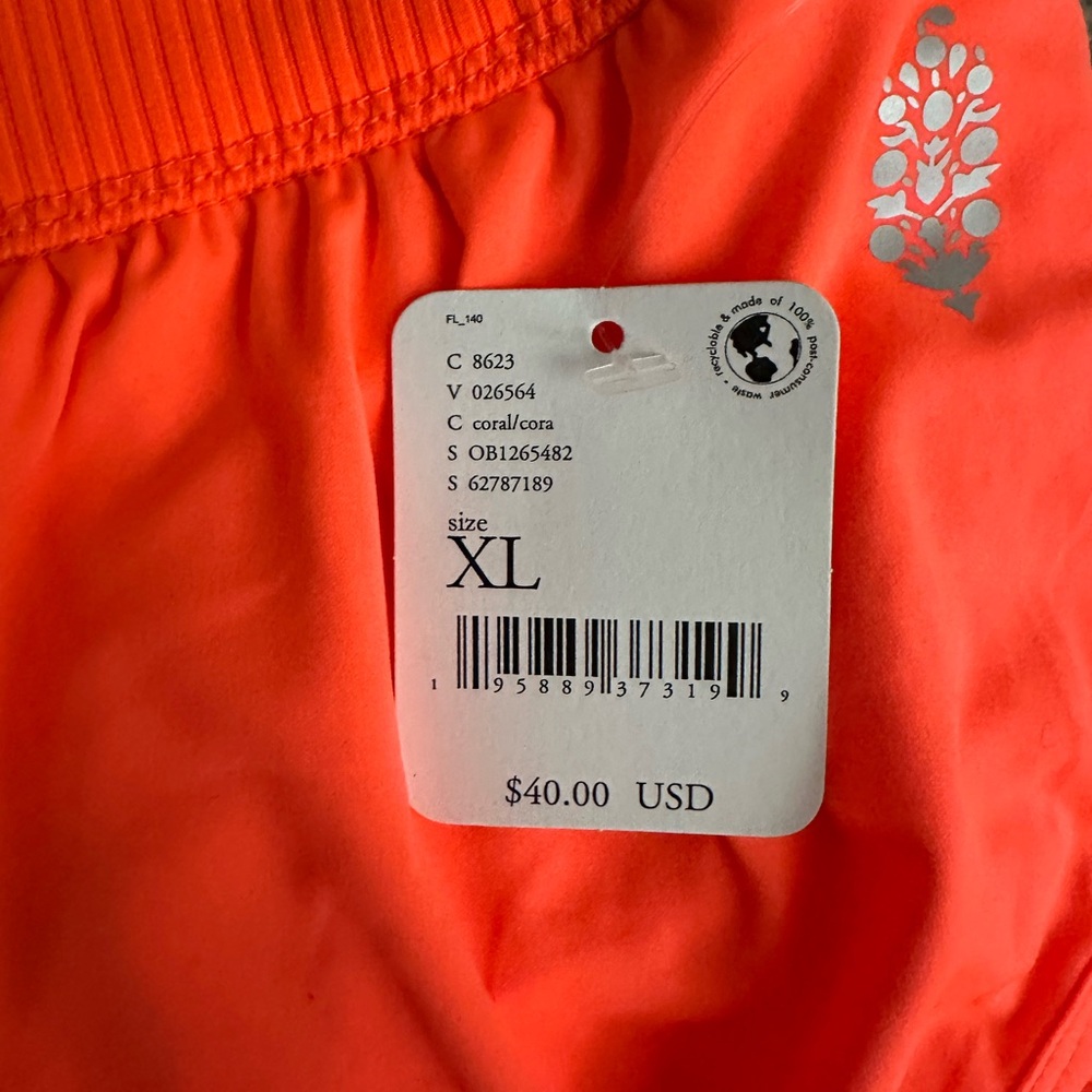 FP Movement by Free People Orange Athletic Shorts